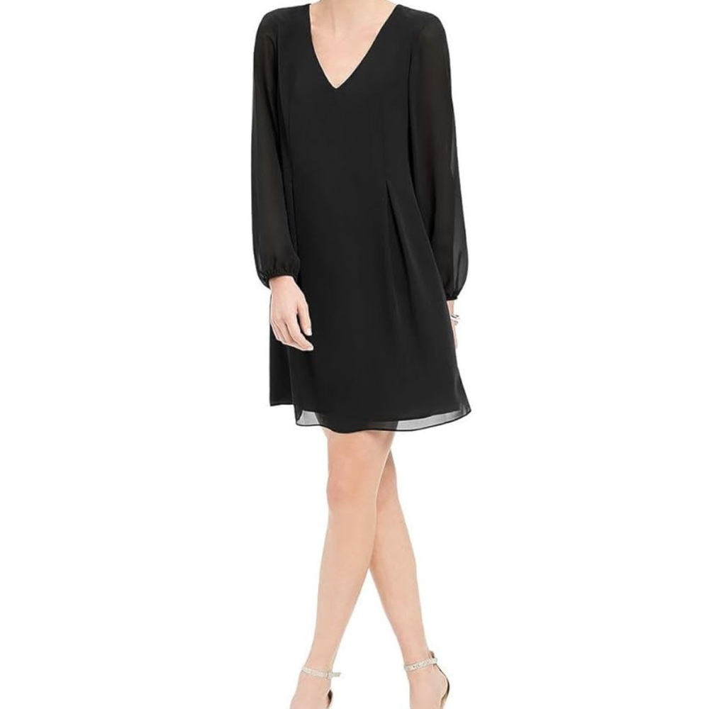 I.N.C long sleeve shift dress, M
